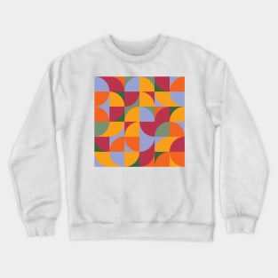 Modern Geometric (Bird of Paradise) Crewneck Sweatshirt